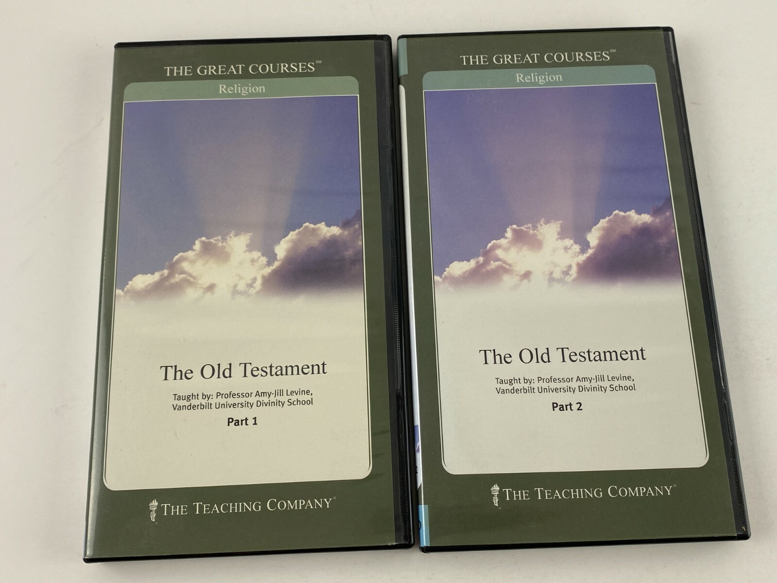 The Great Courses, Religion, The Old Testament, Part 1 & 2, DVD’s and Booklets