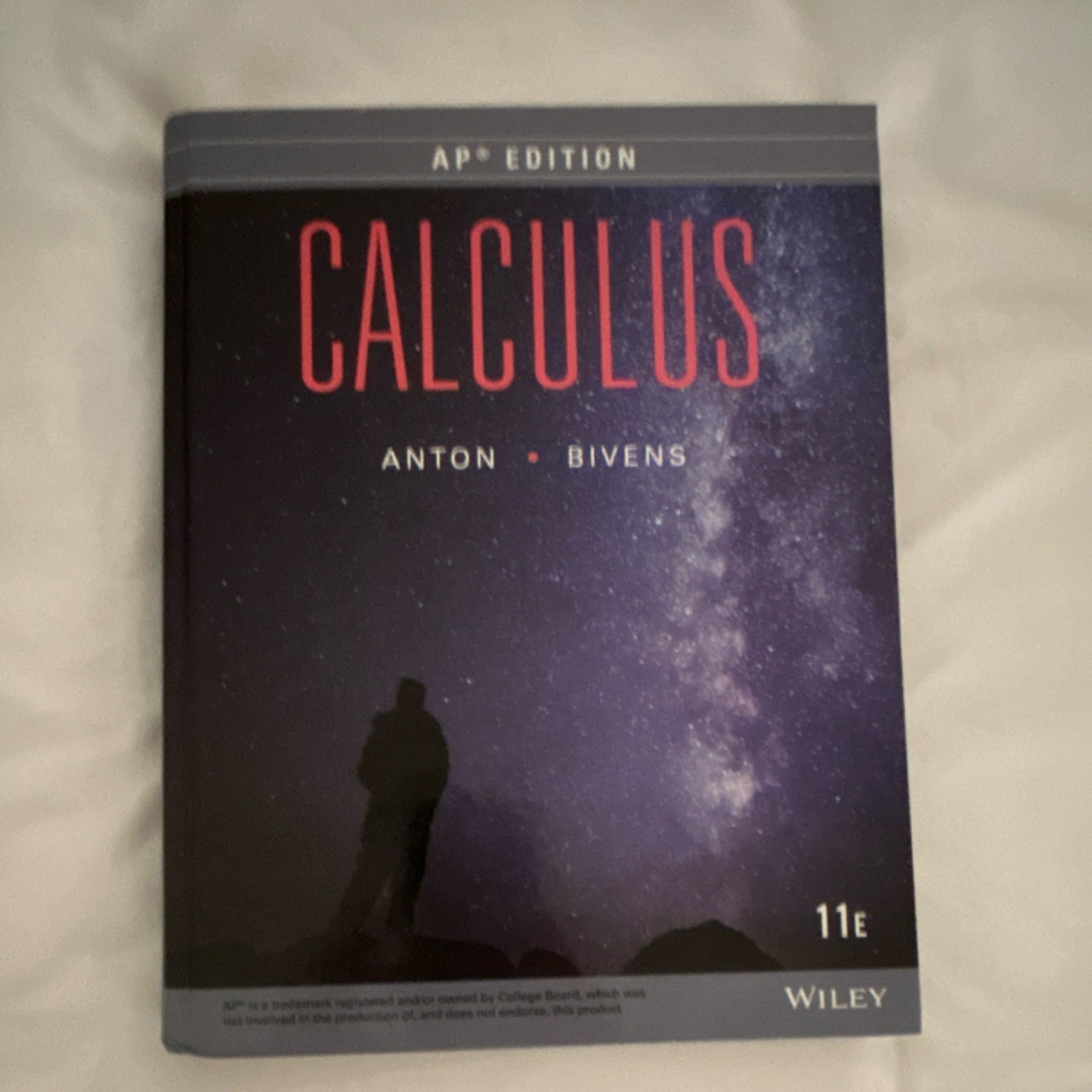 Wiley AP Edition Calculus 11th Edition Hardcover 2016 Anton Bivens