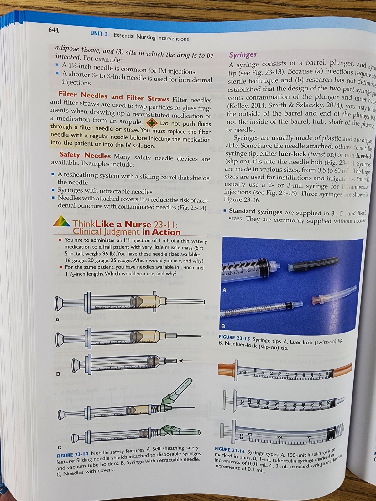 Wilkinson’s Fundamentals of Nursing Volume 1 – Hardcover Davis “CLEAN No MARKS”