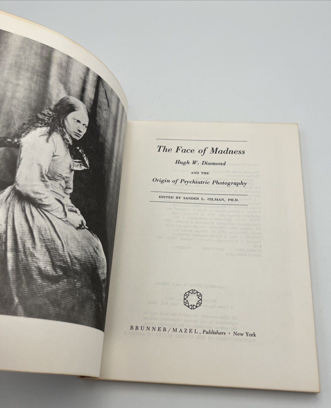 1976 The Face of Madness Origin of Psychiatric Photo Hugh Diamond PB