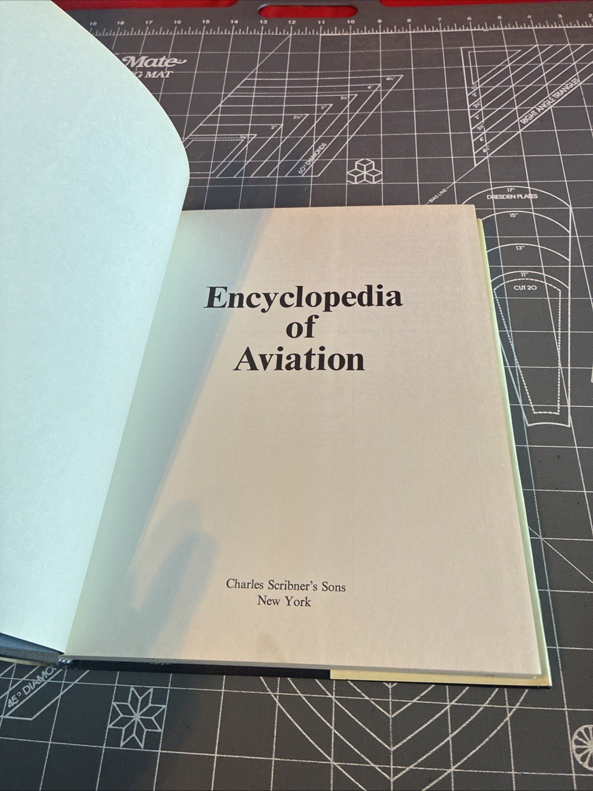 Vintage 1977 Encyclopedia Of Aviation Charles Scribner’s Sons Hardcover Book