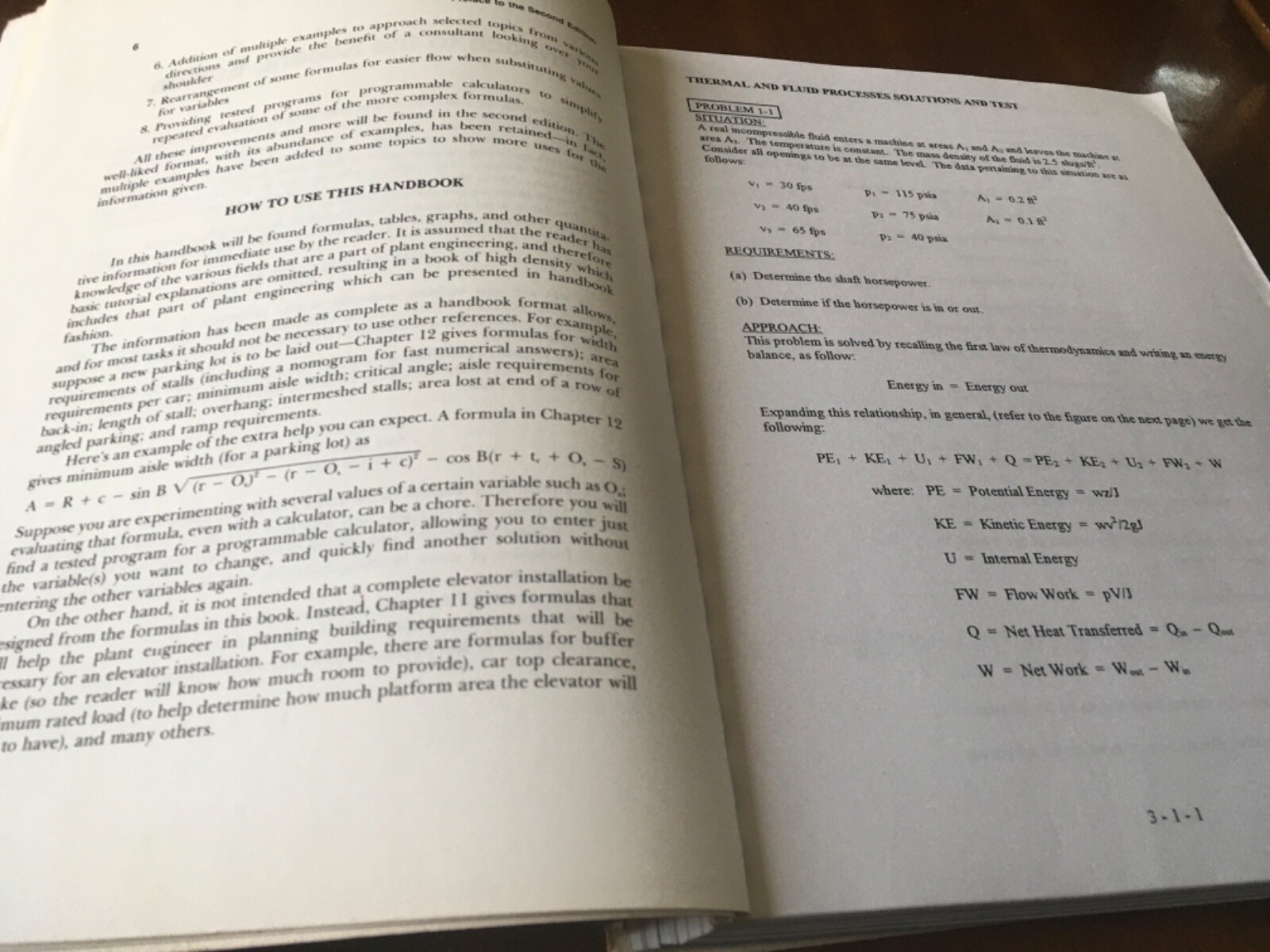 Plant Engineer’s Handbook of Formulas Charts & Tables Donald Moffat 2nd Edition