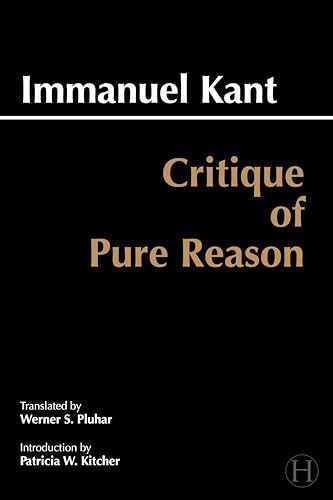 Critique of Pure Reason: – Paperback, by Kant Immanuel; Ellington – Very Good