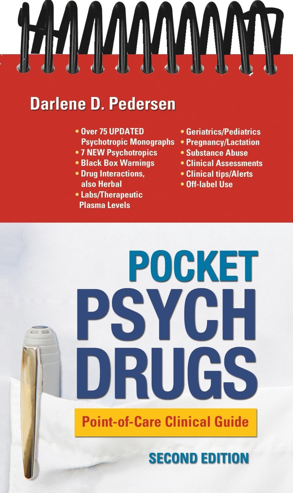 Pocket Psych Drugs: Point-of-Care Clinical Guide by Darlene Pedersen (English) S