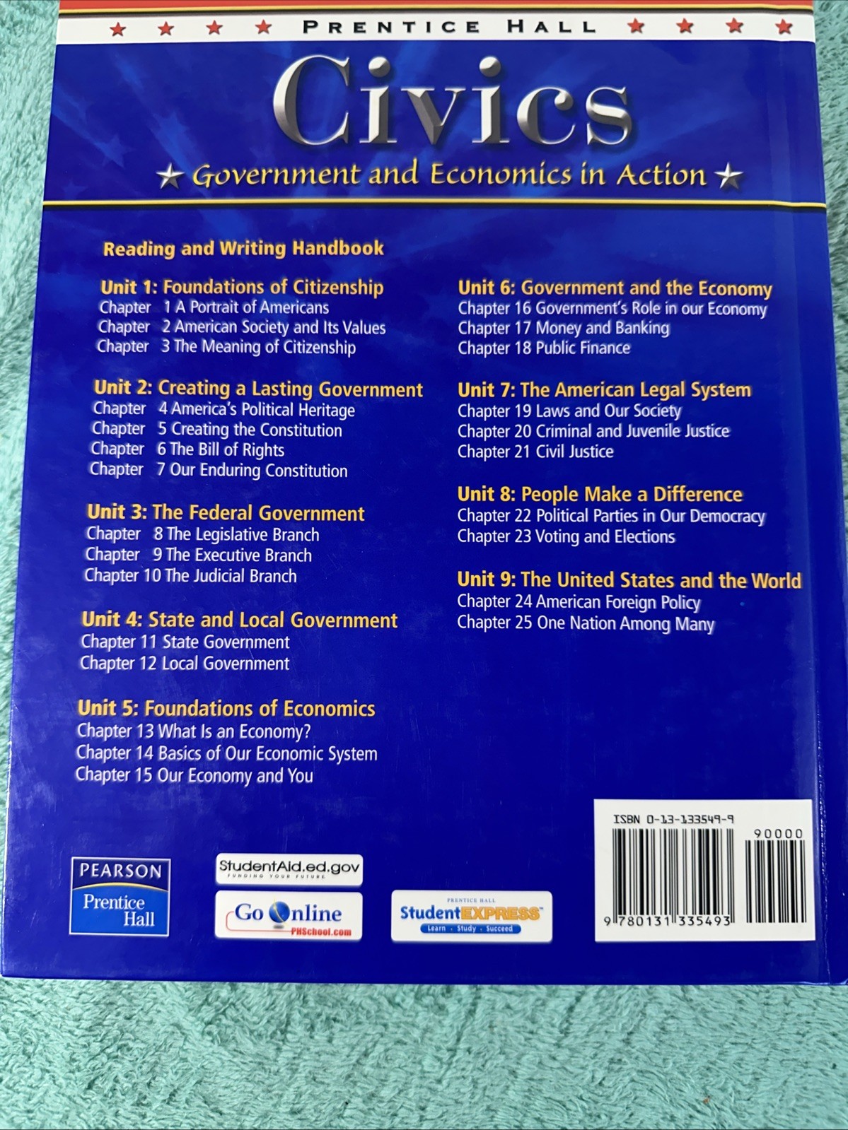 Civics:GovernmentandEconomics in Action by Prentice-Hall Staff (2003, Hardcover)
