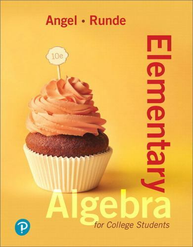 Elementary Algebra For College Students by Angel, Allen