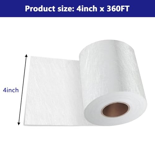 1.5oz Fiberglass Chopped Strand Mat 4″ x 360″ Cloth for Auto Marine Repair DIY