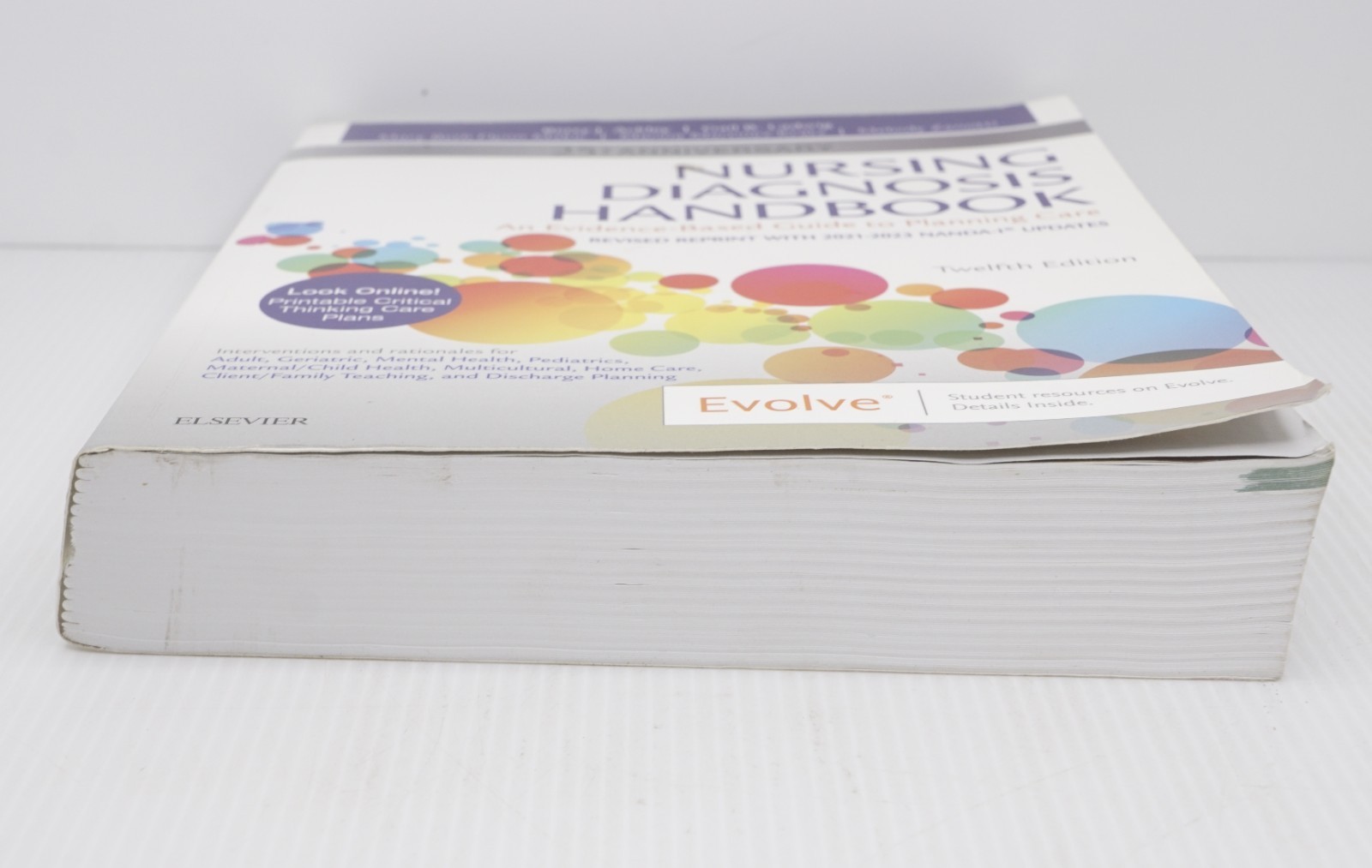 Nursing Diagnosis Handbook Revised 12th Edition Elsevier With Unscratched Code