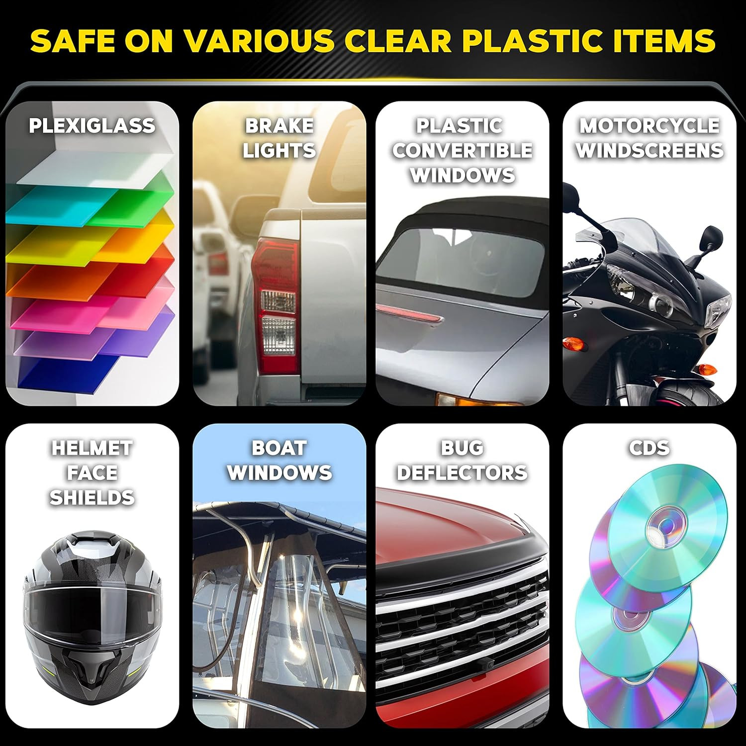 Meguiar’s Plastx Clear Plastic Cleaner And Polish For Headlights And More 10 Oz