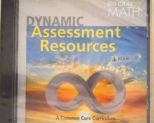 BIG IDEAS MATH: Common Core Dynamic Assessment Resource DVD – VERY GOOD