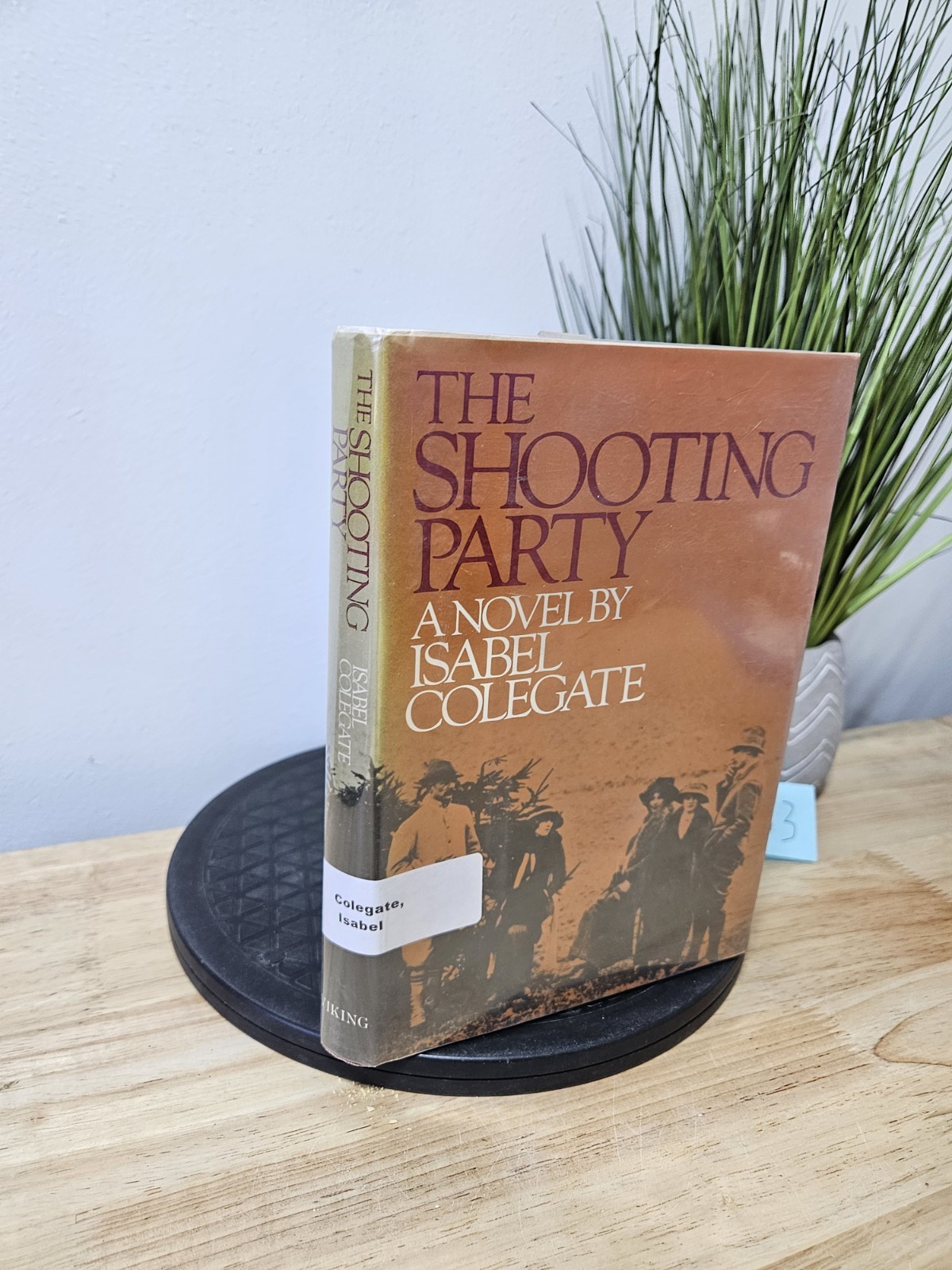 FLAWED BIND – The Shooting Party by Isabel Colegate 1981 Hardcover Dust Jacket