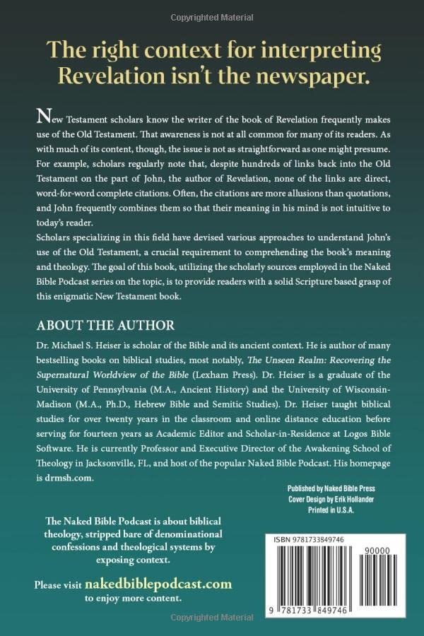 John’s Use of the Old Testament in the Book of Revelation: Notes from the Naked