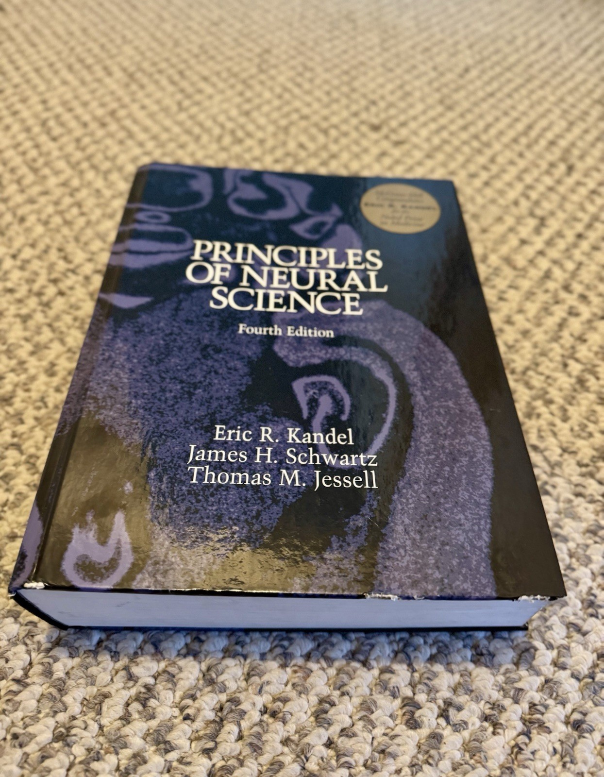 Principles of Neural Science Fourth Edition Eric Kandel Hardback Textbook 2000