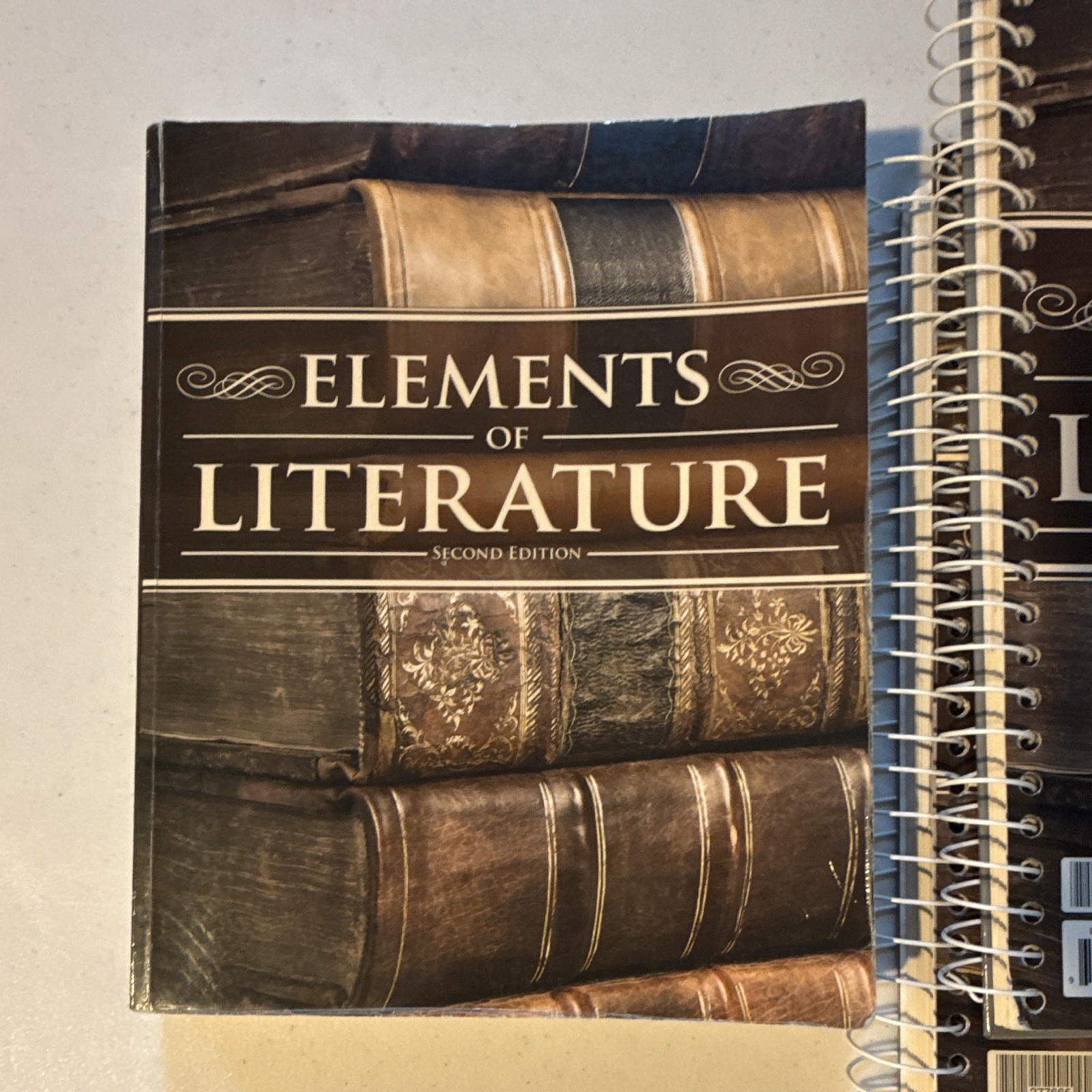 BJU Press Elements of Literature 2nd Teacher’s Ed Books A&B Spiral CD-ROM 2012