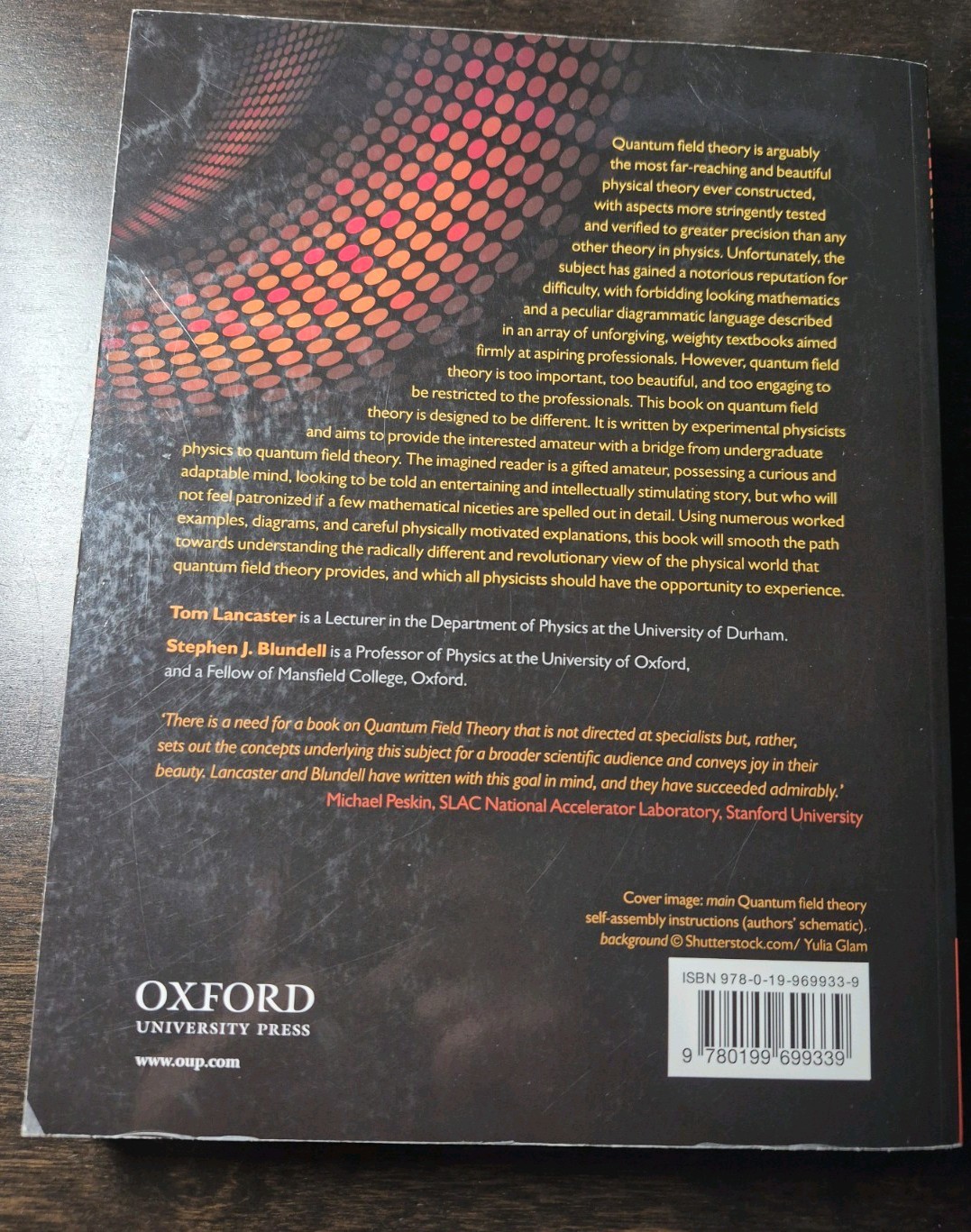 Quantum Field Theory for the Gifted Amateur by Stephen J. Blundell and Tom…
