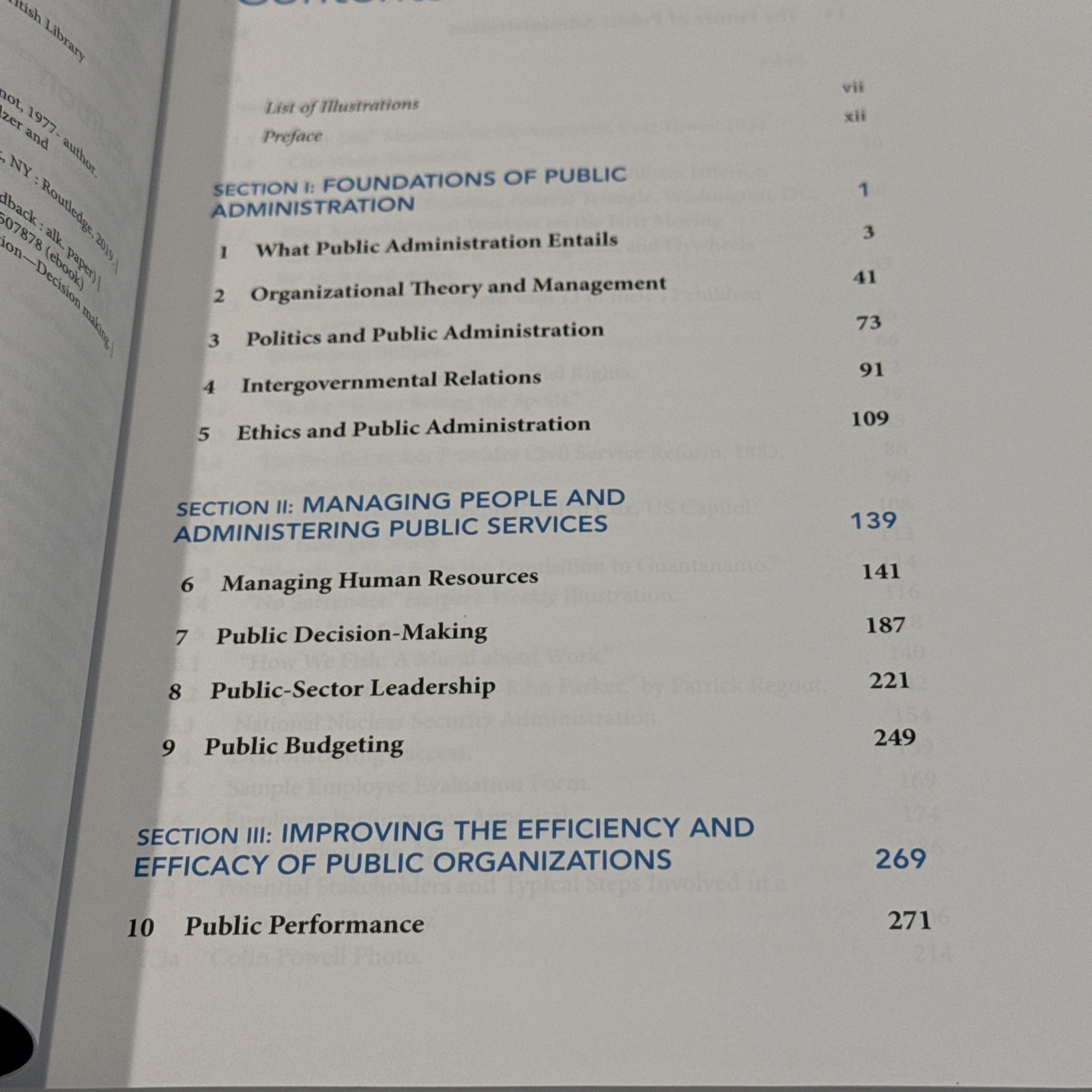 Public Administration by Marc Holzer and Richard Wilmot Schwester Third Edition