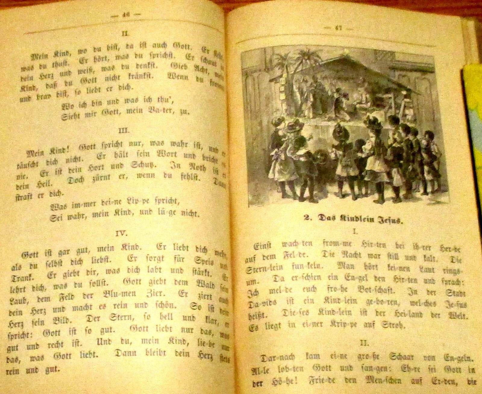 1897 The German Catholic Schools New Primer Hardcover Book in German 64 Pages