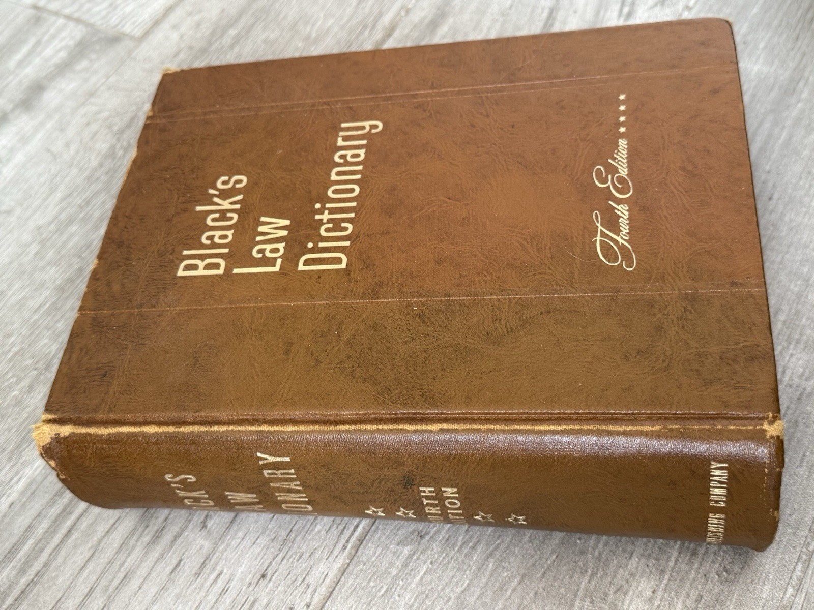 📚 Black’s Law Dictionary Fourth Edition 4th 1951 Legal Terms Phrases
