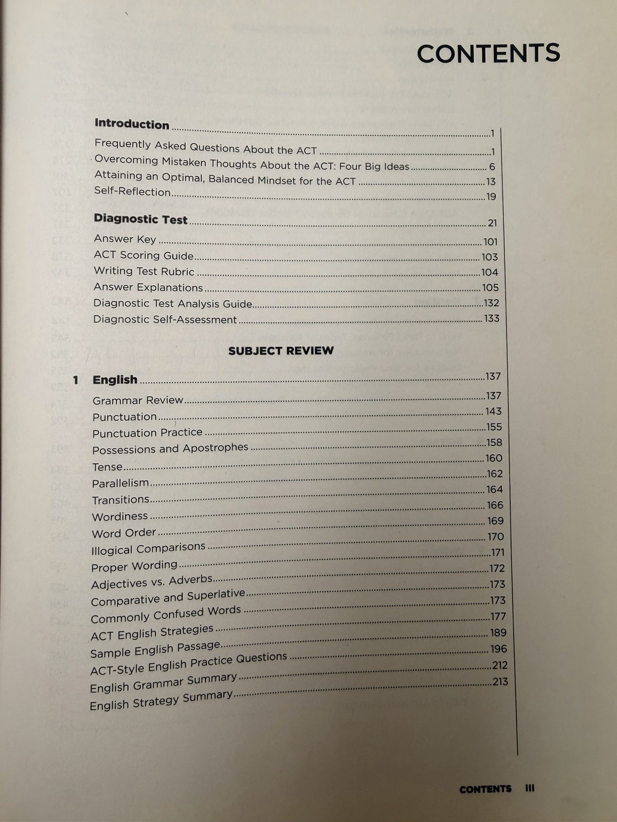 Barron’s ACT 2014 Test Prep Book by Brian W. Stewart – Excellent Used Condition