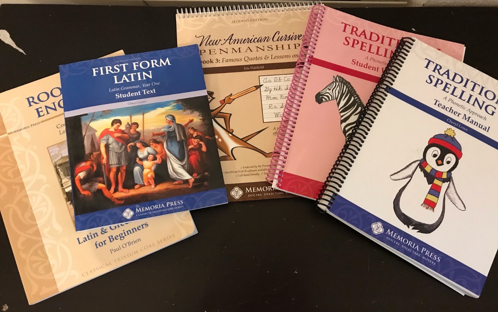 Memoria Press Writing, Cursive, Latin & More -You Pick