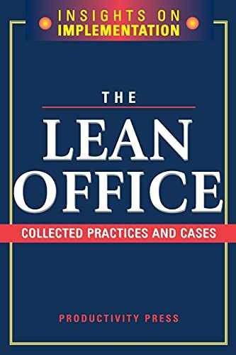 The Lean Office: – Paperback, by Productivity Press Development – Acceptable