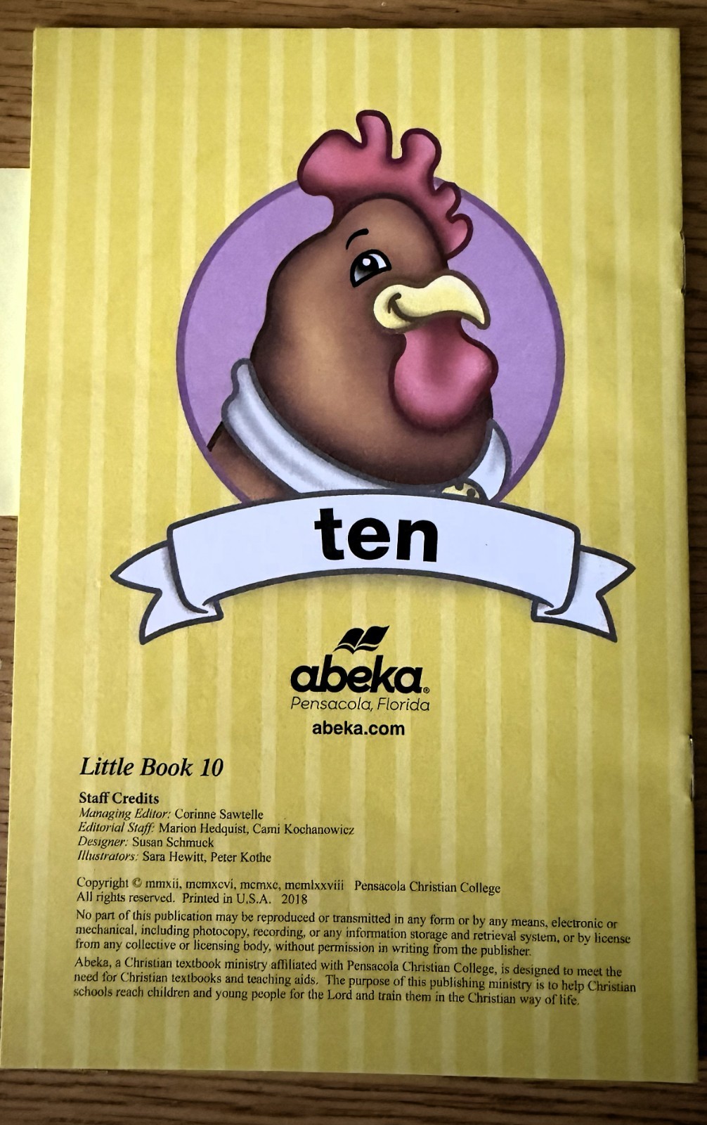 Abeka K4 Little Book to Read and Color NEW 7 8 9 10 11 12 Multiple Available