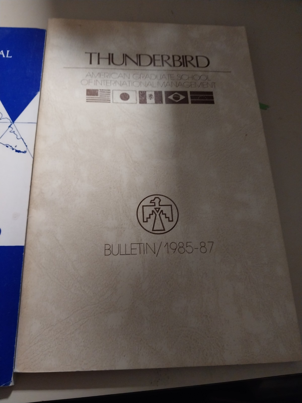 american graduate school of international management 1976-77, 78-79, &85-87 book