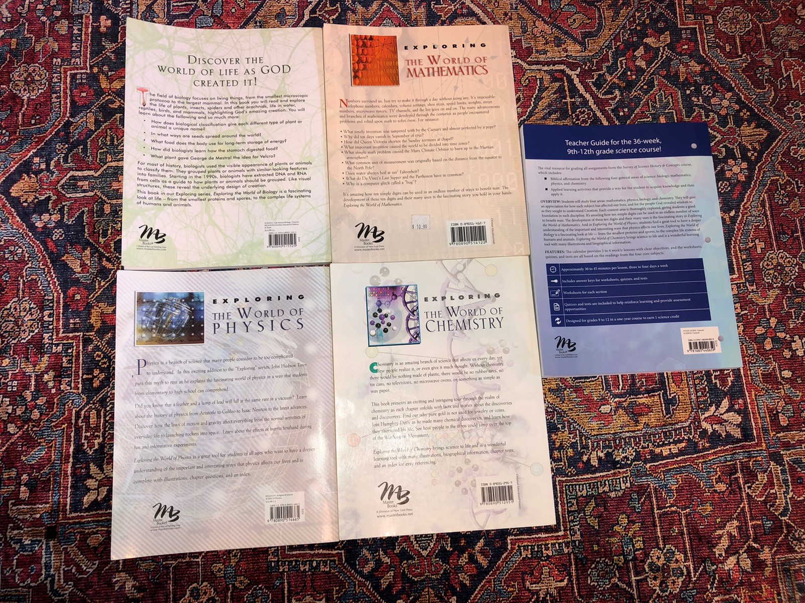 Survey of Science History & Concepts High School Curriculum Set Master Books