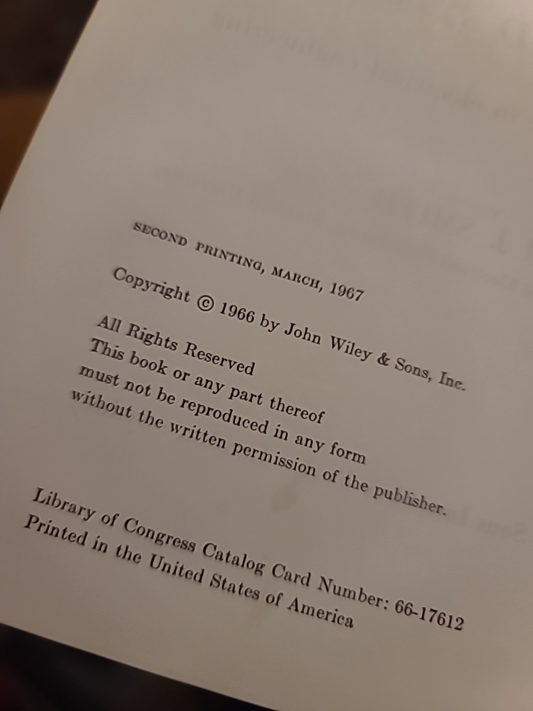 Circuits, Devices, and Systems – Ralph J. Smith. Owned by Astronaut D. Peterson