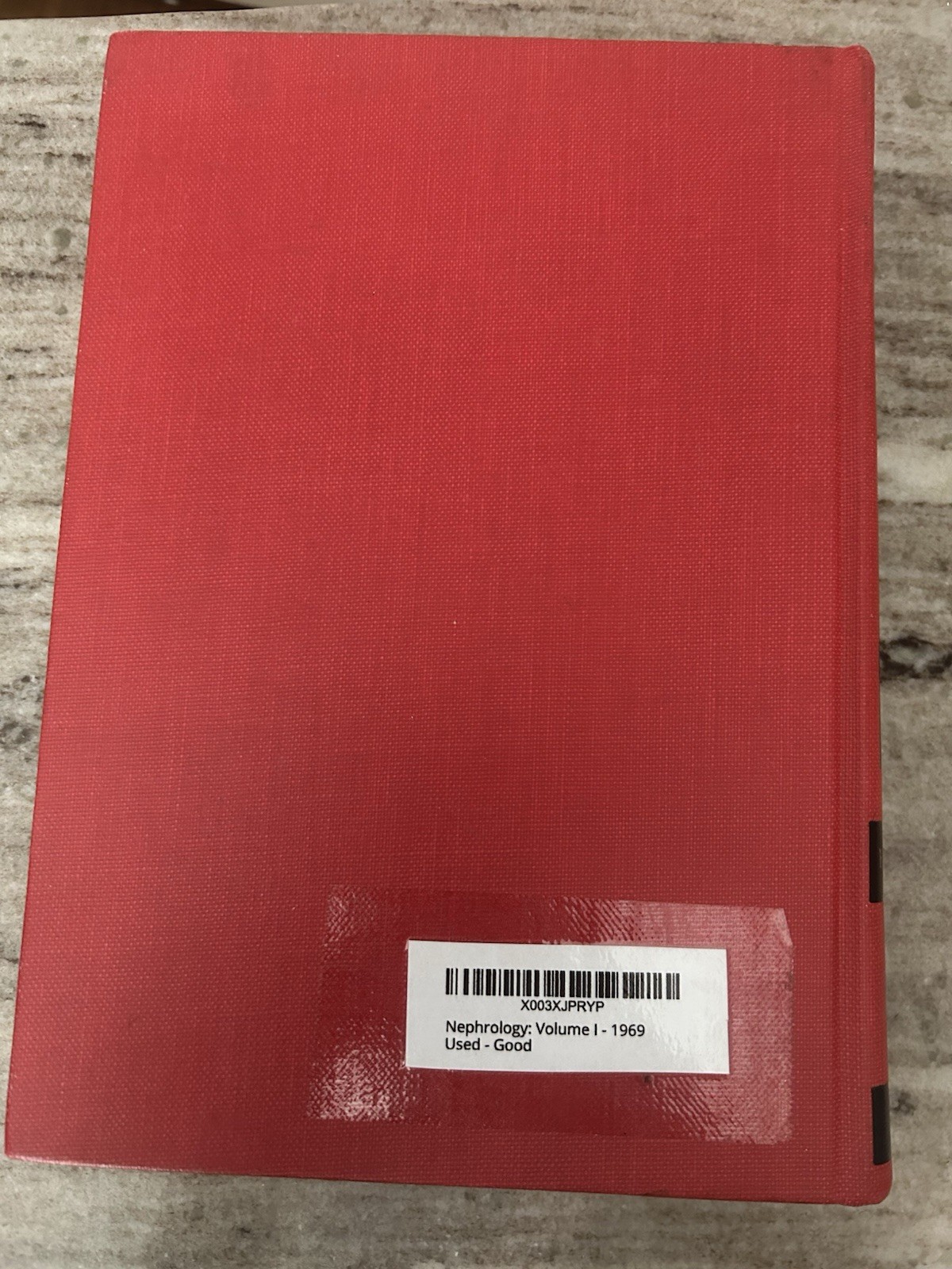Nephrology 1969 Hardcover by Hamburger, Richet, Crosnier
