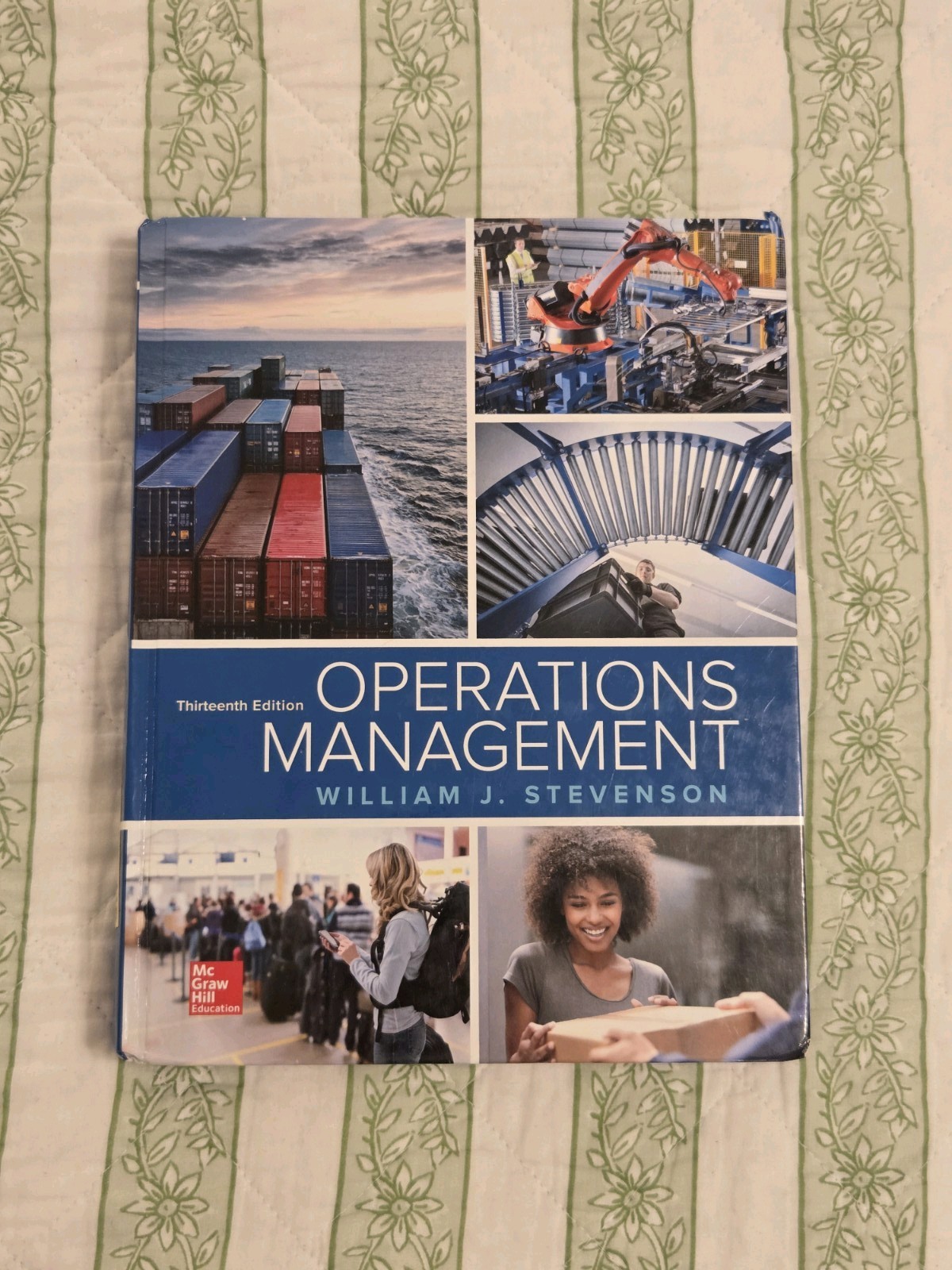 Operations Management by William J. Stevenson (2017, Hardcover)
