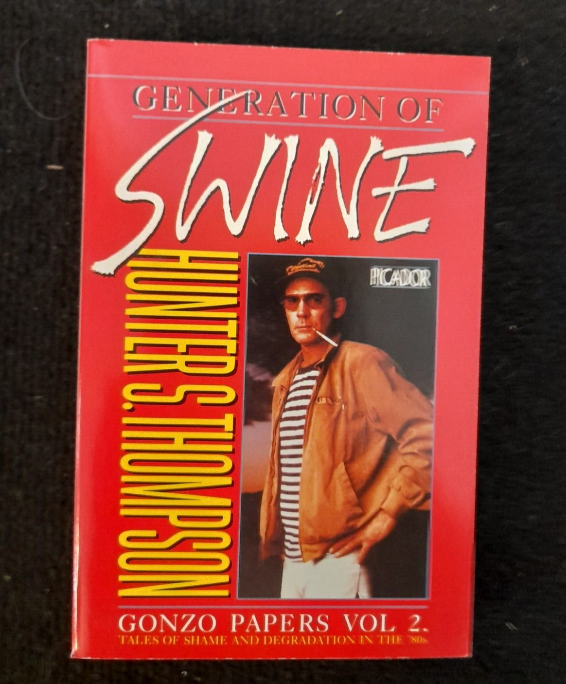 Generation Of Swine Hunter S. Thompson UK Picador PB 1988 as new