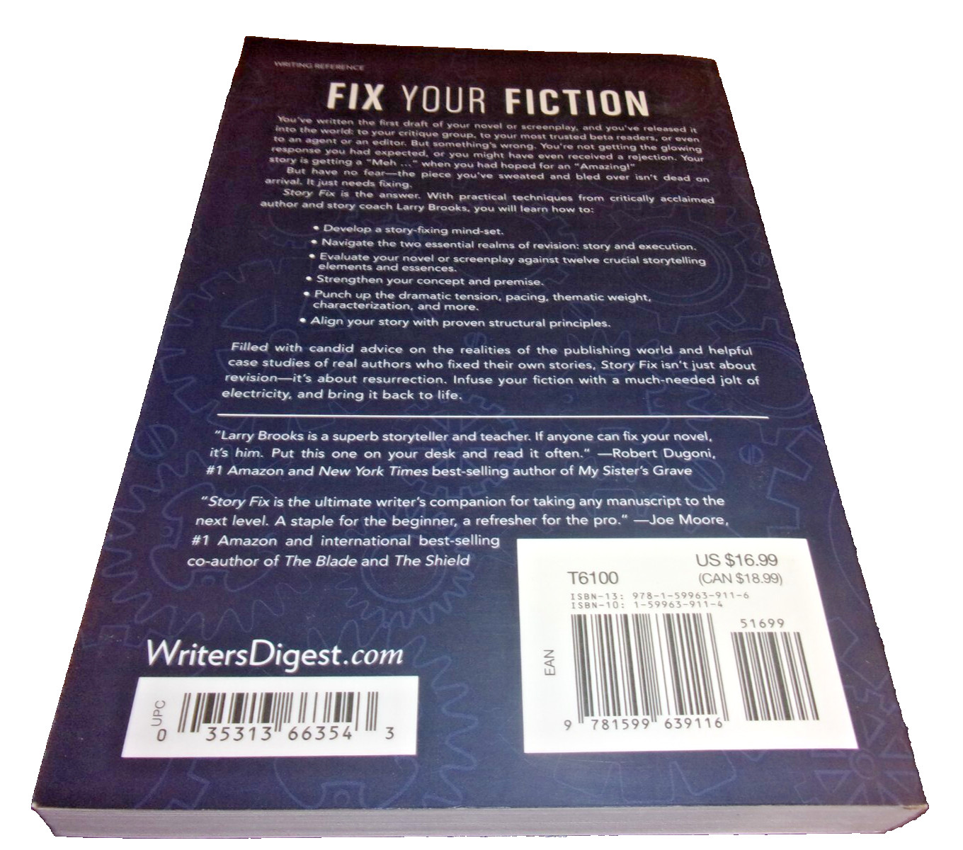 Story Fix : Transform Your Novel from Broken to Brilliant by Larry Brooks 2015