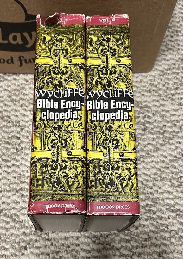 The Wycliffe Bible Encyclopedia Vol 1 & 2 – Hardcover 1976