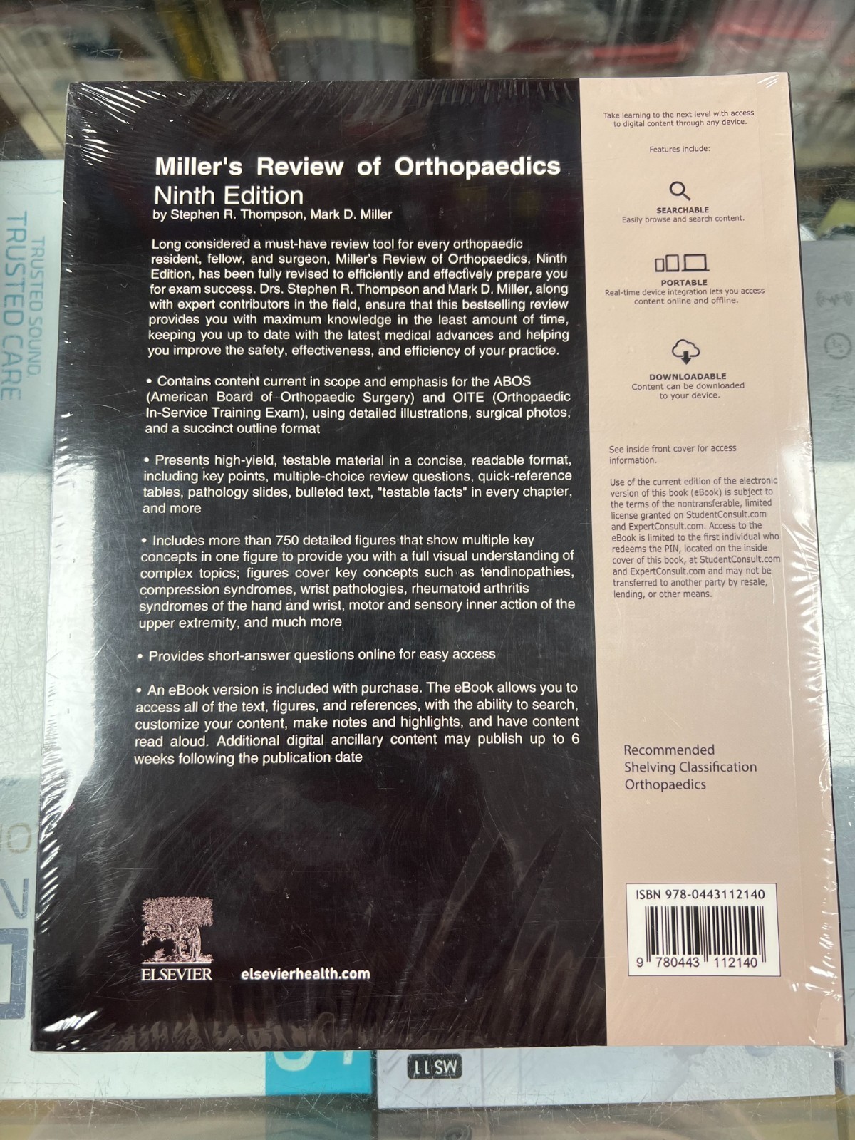 Miller’s Review of Orthopedics Ninth Edition MARK D. Miller STEPHEN R. THOMPSON