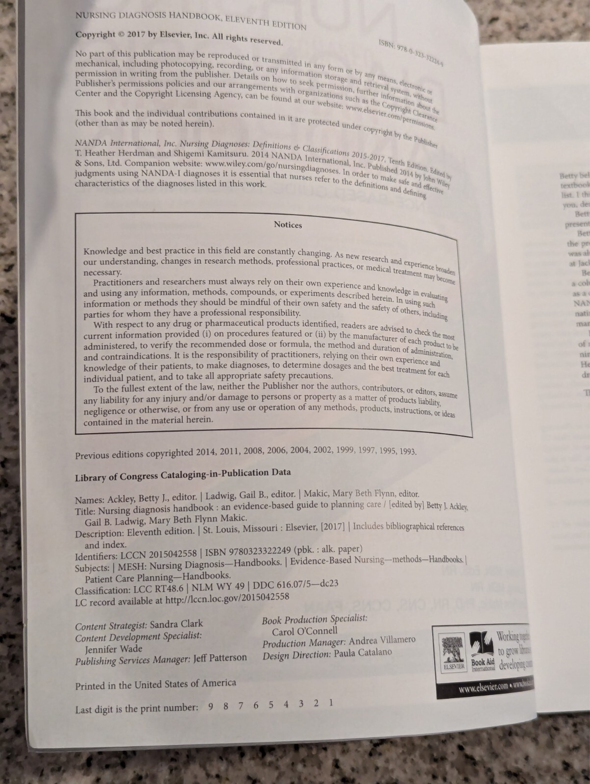 Nursing Diagnosis Handbook : An Evidence-Based Guide to Planning Care by Gail B.