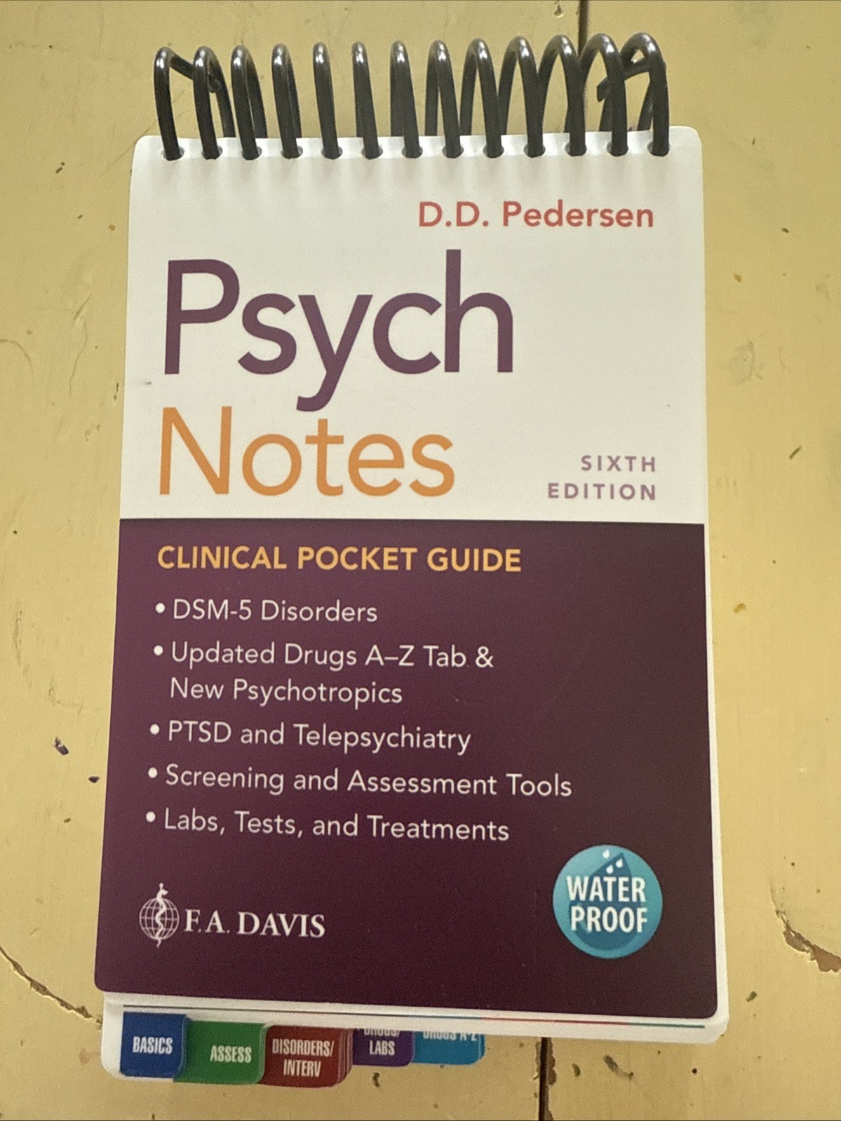 Psych Notes : Clinical Pocket Guide by Darlene D. Pedersen (2021, Spiral)