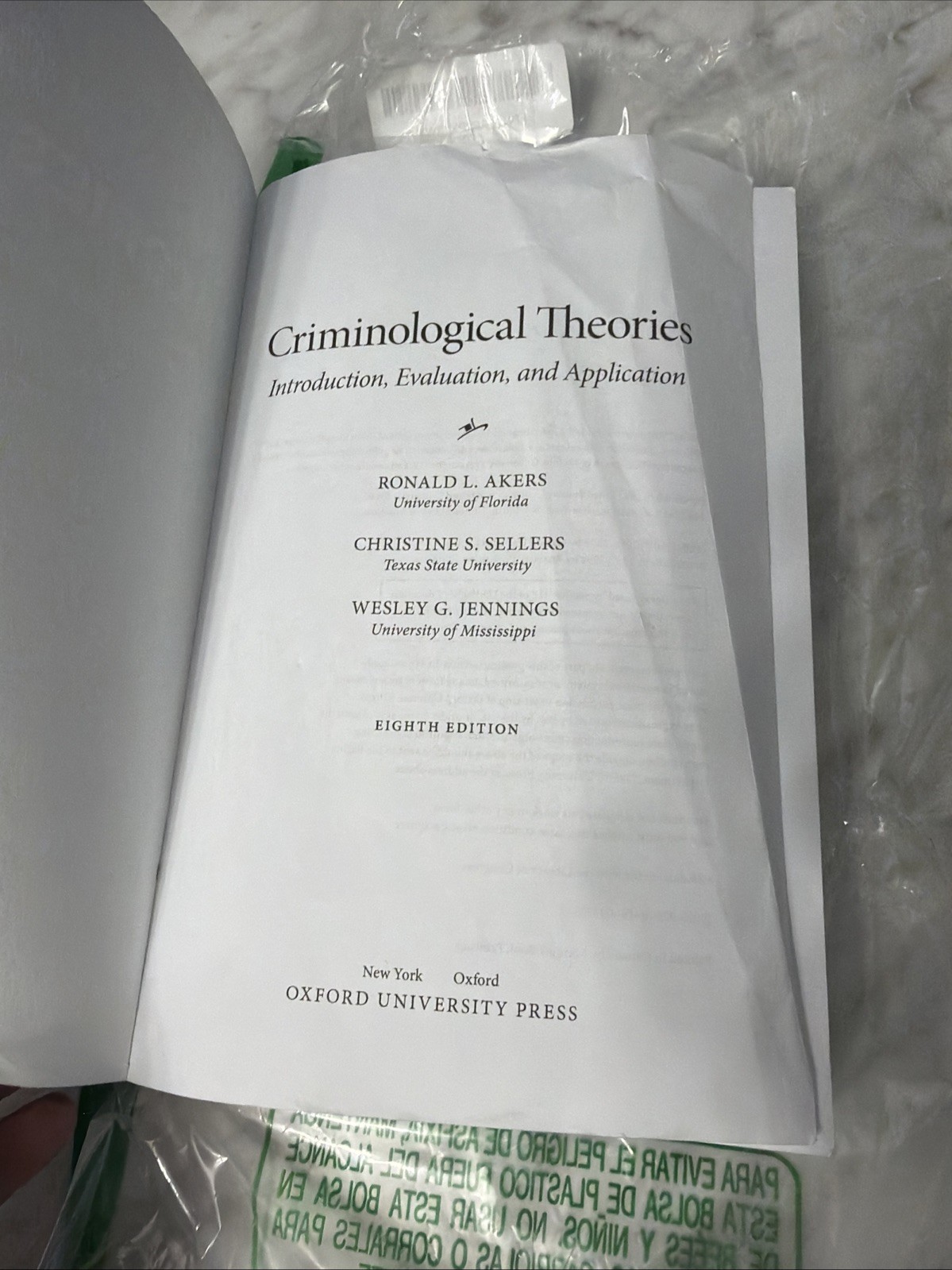 Criminological Theories: Introduction, Evaluation, and Application