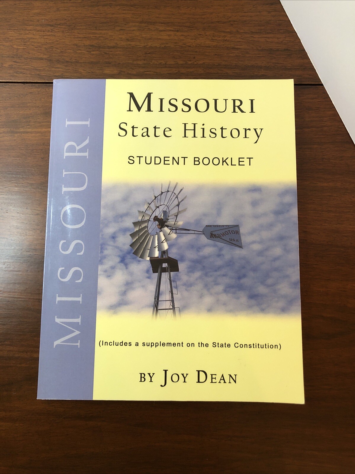Missouri State History Student Booklet By Joy Dean No Supplement Included