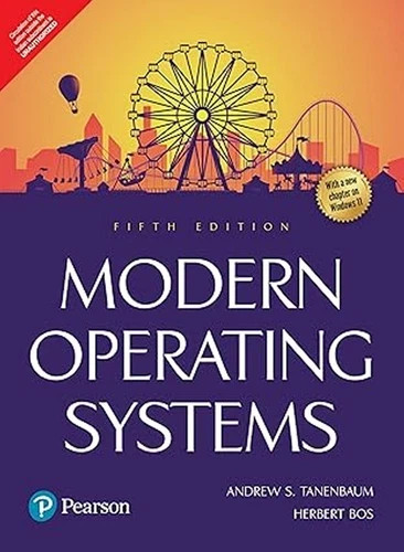 MODERN OPERATING SYSTEM-Andrew S Tanenbaum,5th INT Edition,FREE shipping