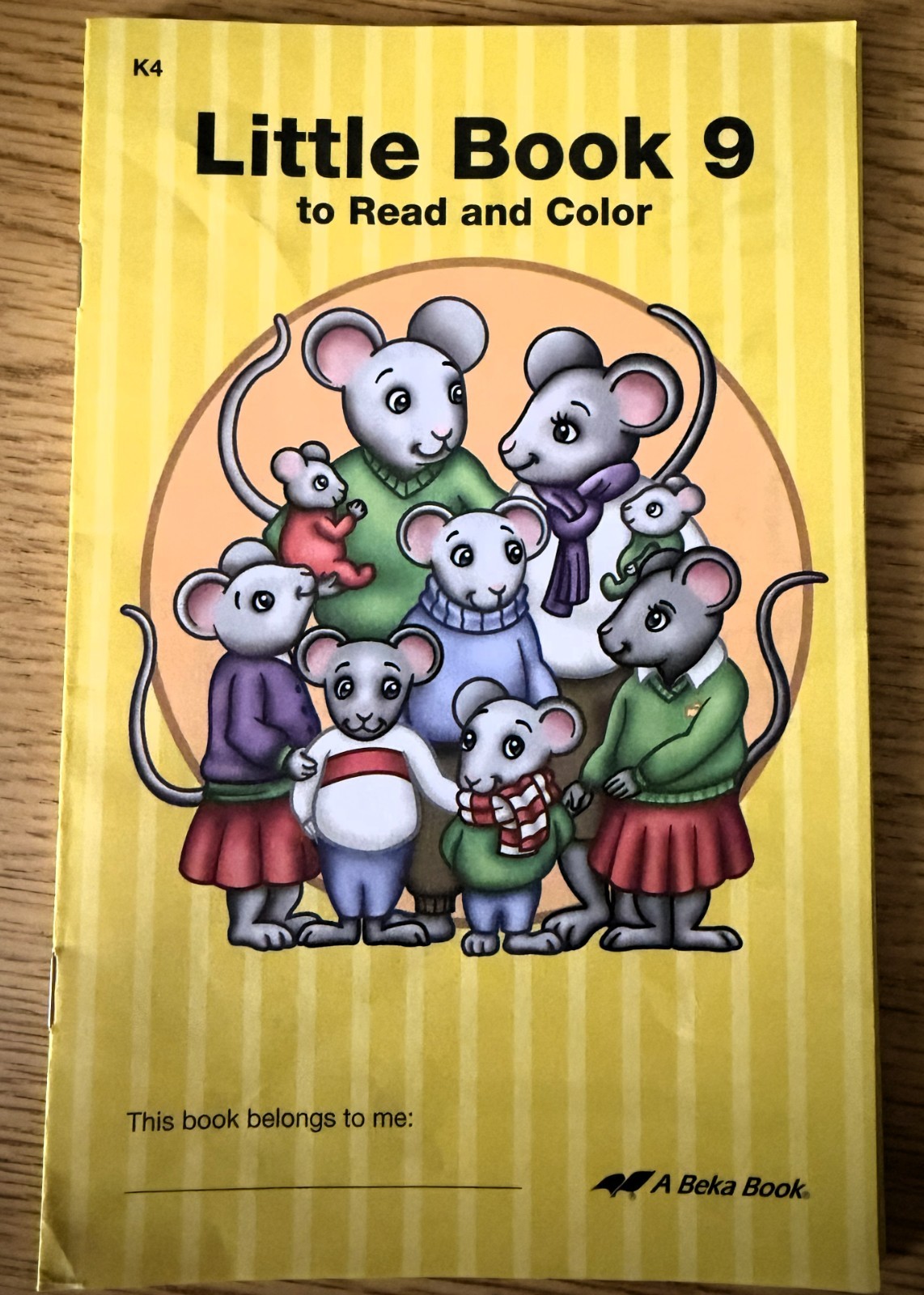 Abeka K4 Little Book to Read and Color NEW 7 8 9 10 11 12 Multiple Available