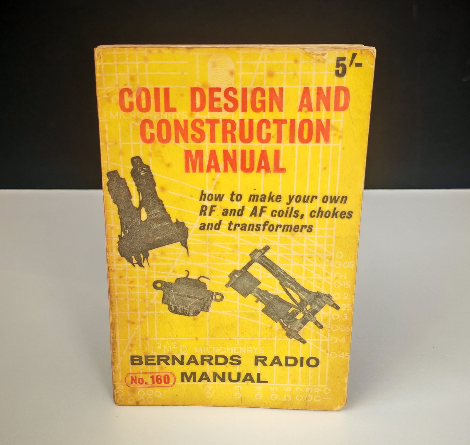 Vintage Coil Design and Construction Manual No.160 Bernards Radio Book 1960 Elec