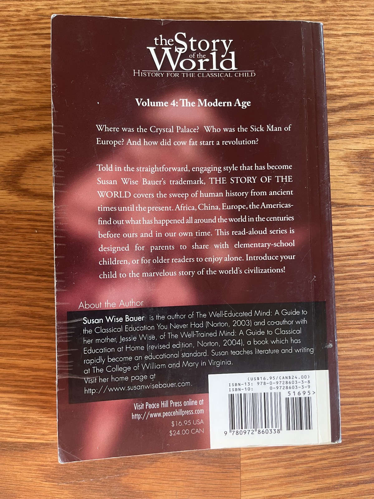 The Story of the World Vols 1-4 by Susan Wise Bauer