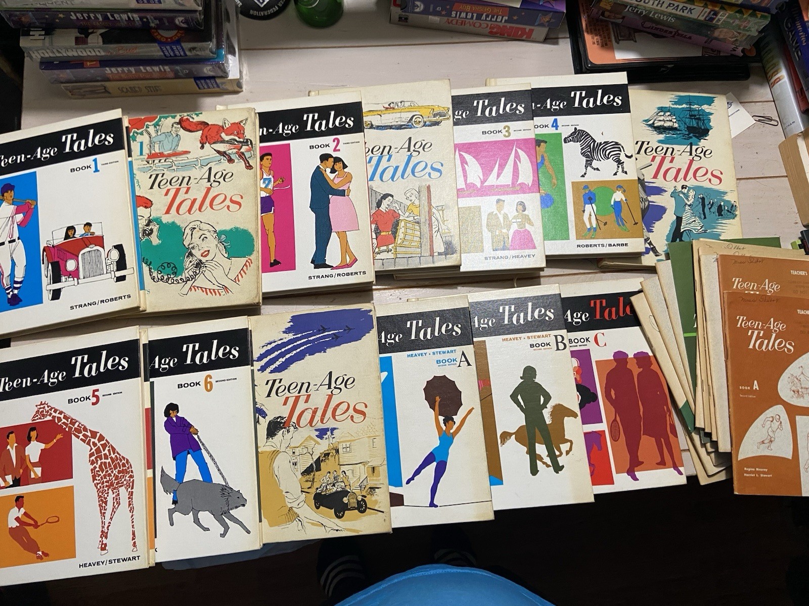Vintage 1960’s Teen-Age Tales Learning Books W/ Teachers Manuals – Homeschool