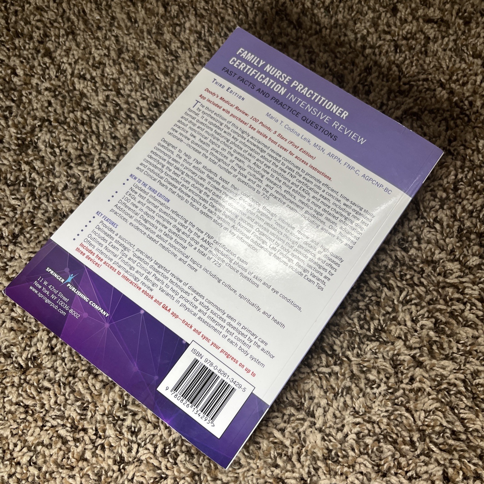 Family Nurse Practitioner Certification Intensive Review 3rd Third Edition