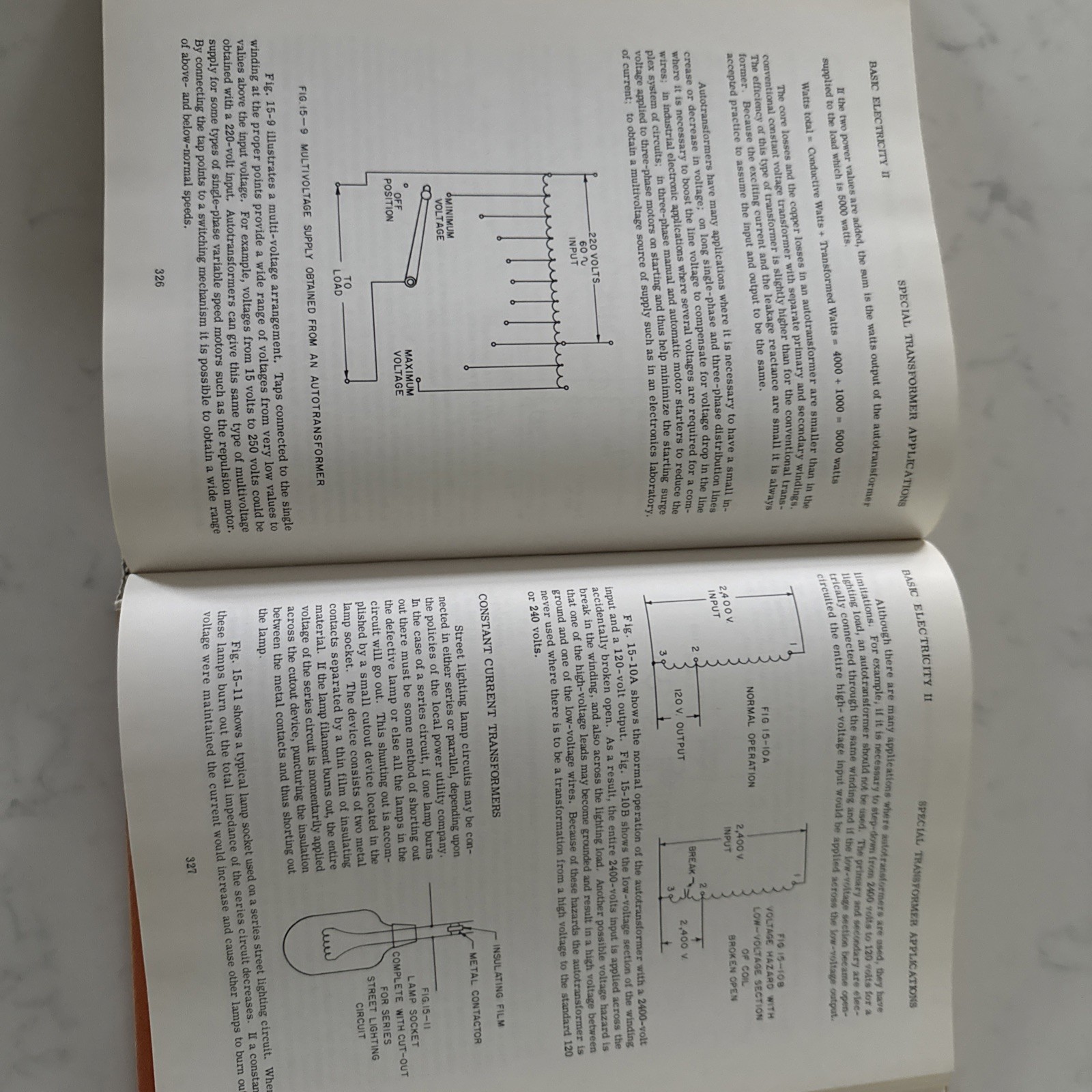 1963 ALTERNATING CURRENT FUNDAMENTALS TEXT BOOK by John R. Duff, 442 Pages