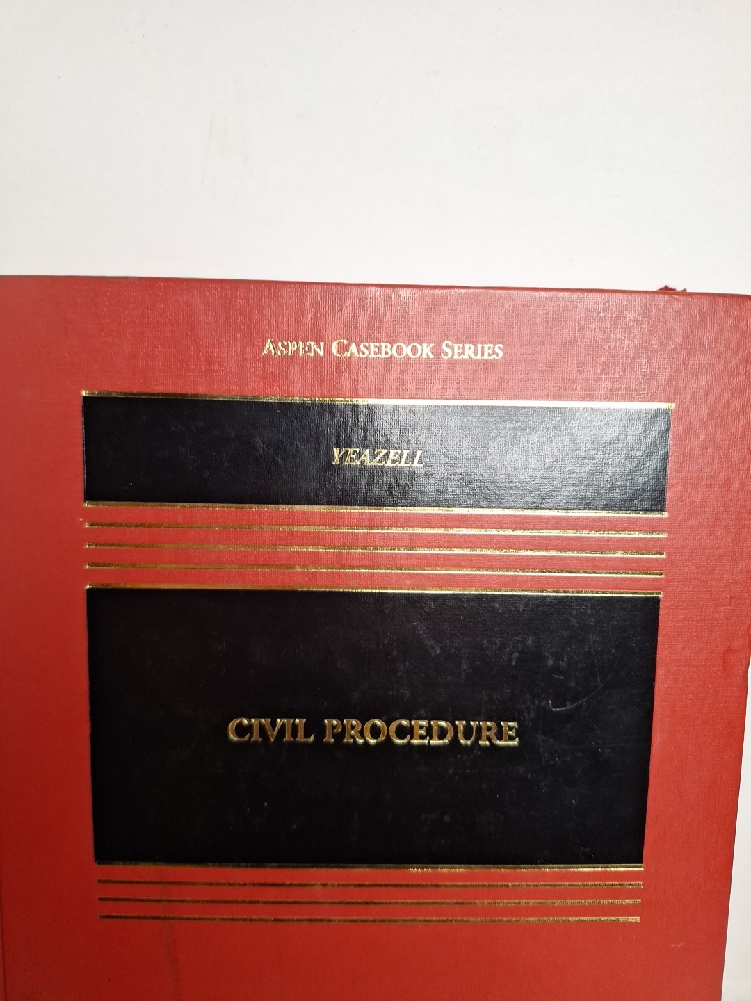 Aspen Casebook Ser.: Civil Procedure by Stephen C. Yeazell 8th Edition Great