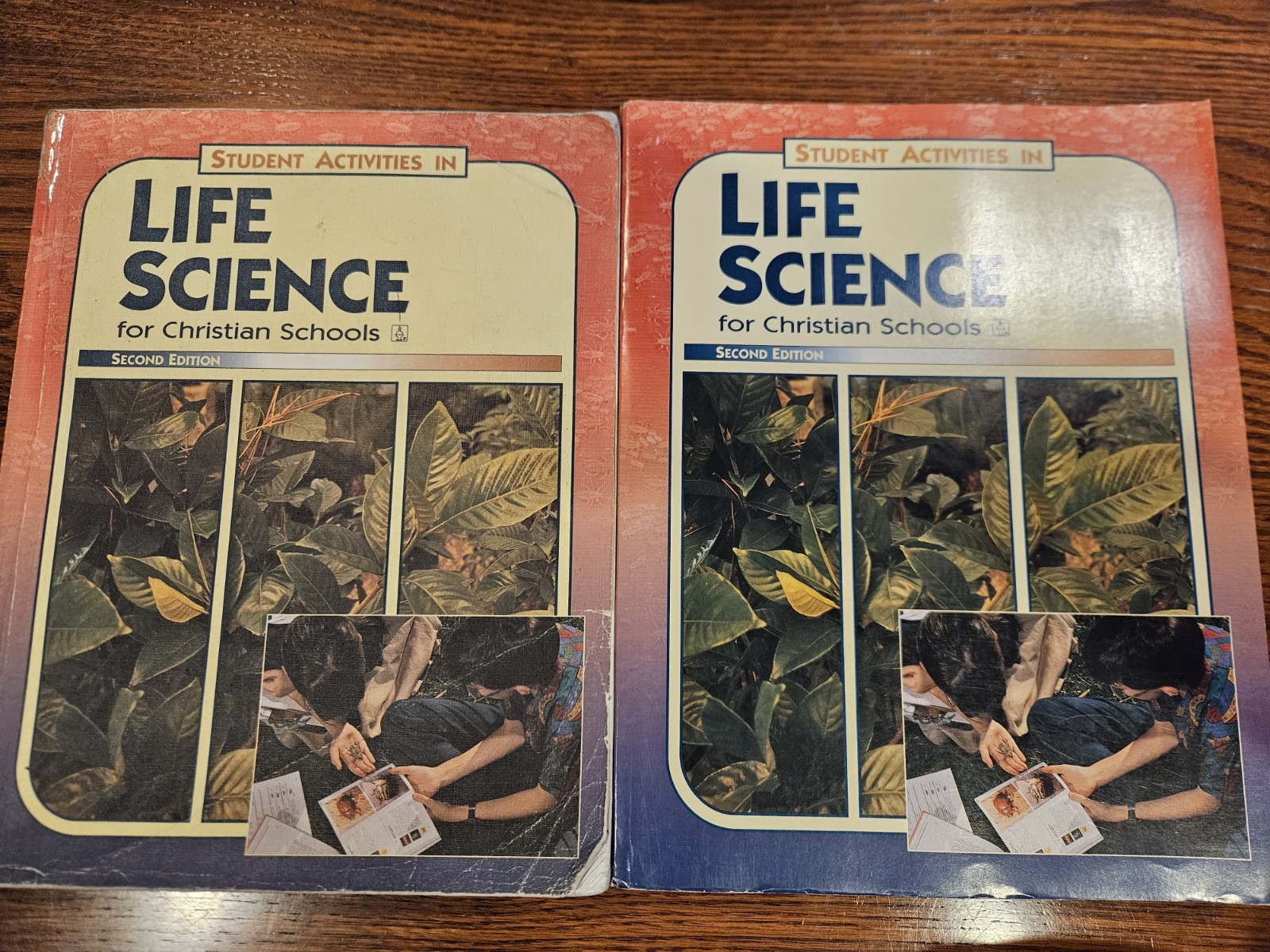 BJU Press Life Science 2nd Edition Complete Set student and teacher books