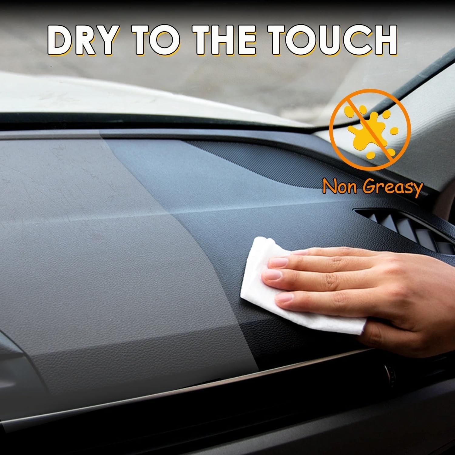 Black Trim Restorer, Plastic Restorer for Cars – Restore Faded Bumpers, Plastic,
