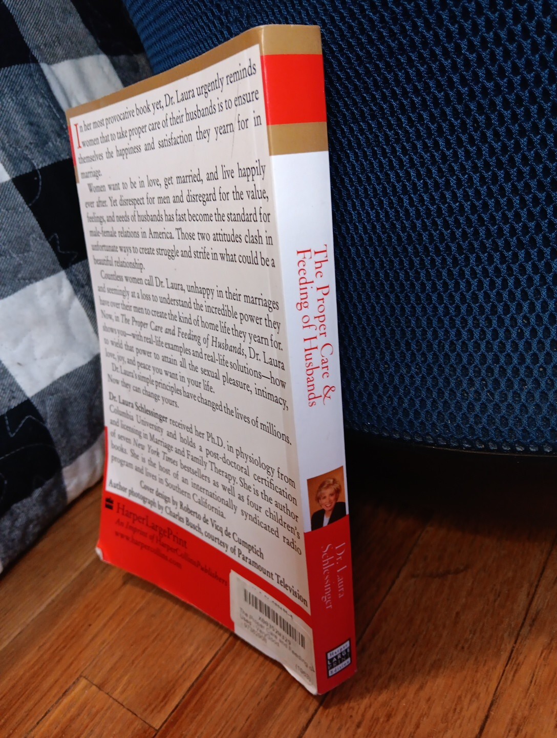 LARGE PRINT Proper Care and Feeding of Husbands Dr Laura Schlessinger Tr Pb